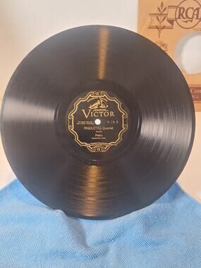 Victor V-19 78 RPM Pietro Rigoletto Quartet/Mignon Entr'acte Gavotte- Excellent